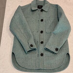 Rails Connie shirt jacket xs oversized shacket herringbone soft like new